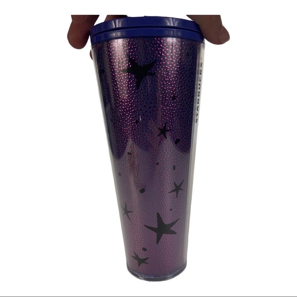 Starbucks Purple Halloween Cat Tumbler 24 oz - Picture 5 of 7